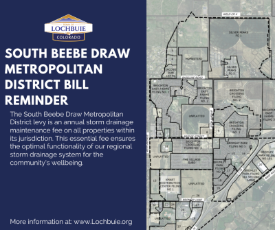 South Beebe Draw Metro District Bill Reminder